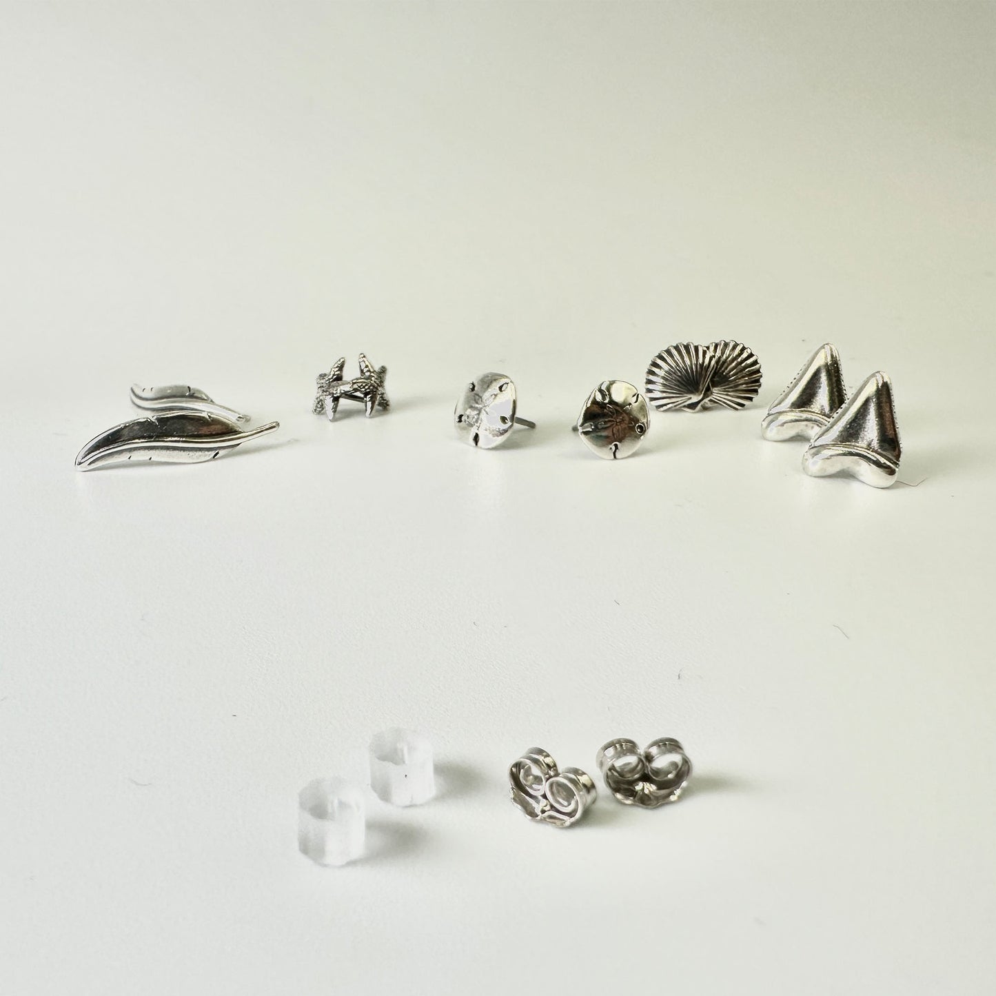Sterling Silver Starfish Posts