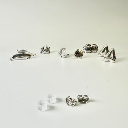 Sterling Silver Starfish Posts