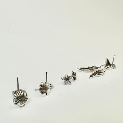 Sterling Silver Starfish Posts