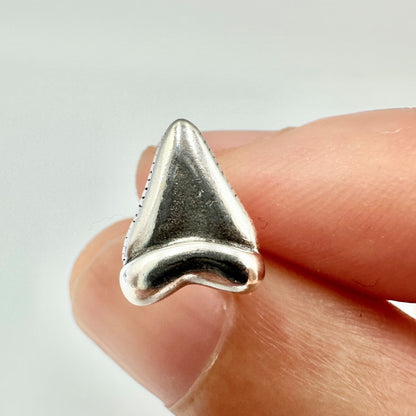 Sterling Silver Shark Tooth Posts